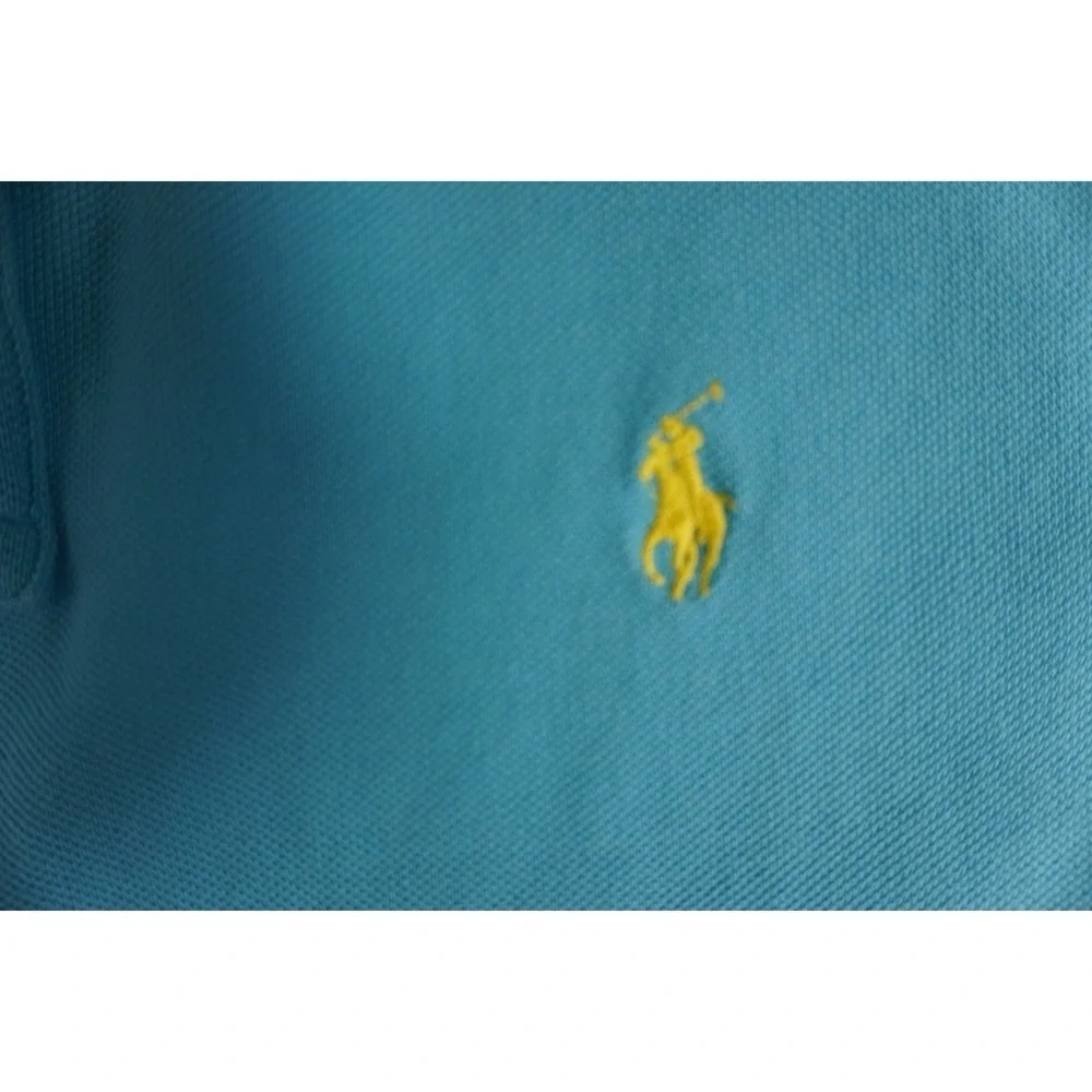 Polo Ralph Lauren Men's Large Blue Short Sleeve‎ Polo Shirt Pony Logo